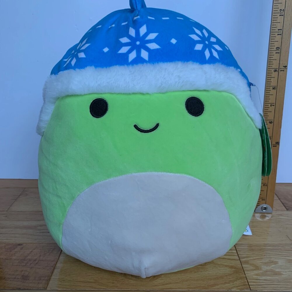 Squishmallow Danny the Dinosaur 16” Holiday Edition – NWT